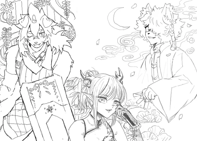 新年寅年絵ちゃ!!🐅🎍🌅 