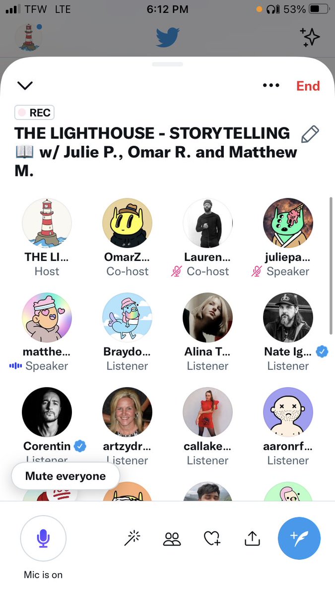 Are you kidding me!!! This stage is LOADED WITH KNOWLEDGE!!! Do yourself a favor and get in here! 

 x.com/i/spaces/1vOGw…