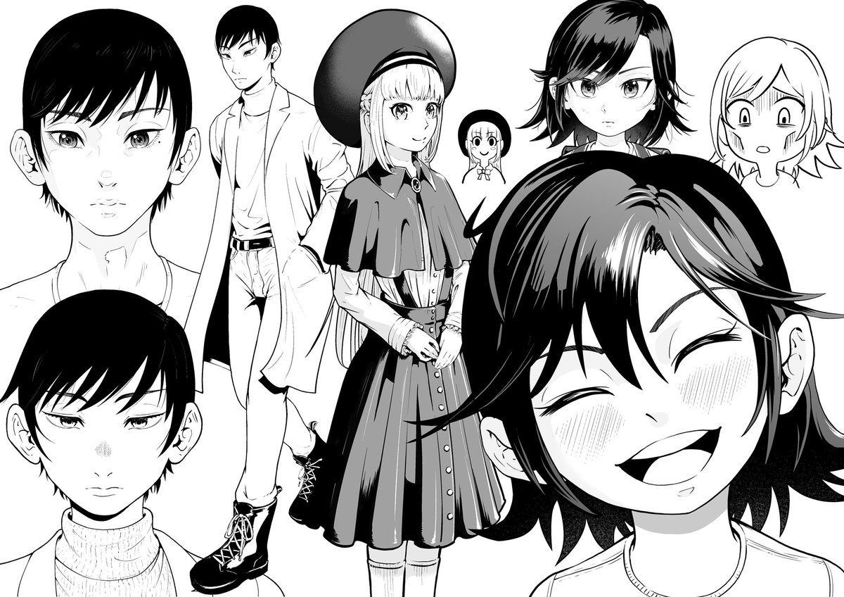 練習キャラ絵達 
