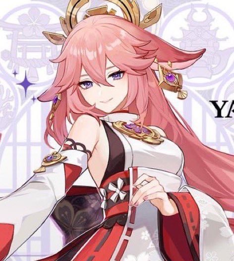 periidice's tweet photo. can we all agree that 2022 is yae miko's year,, just that the whole year itself belongs to her and her only https://t.co/eMpdYj4b6J