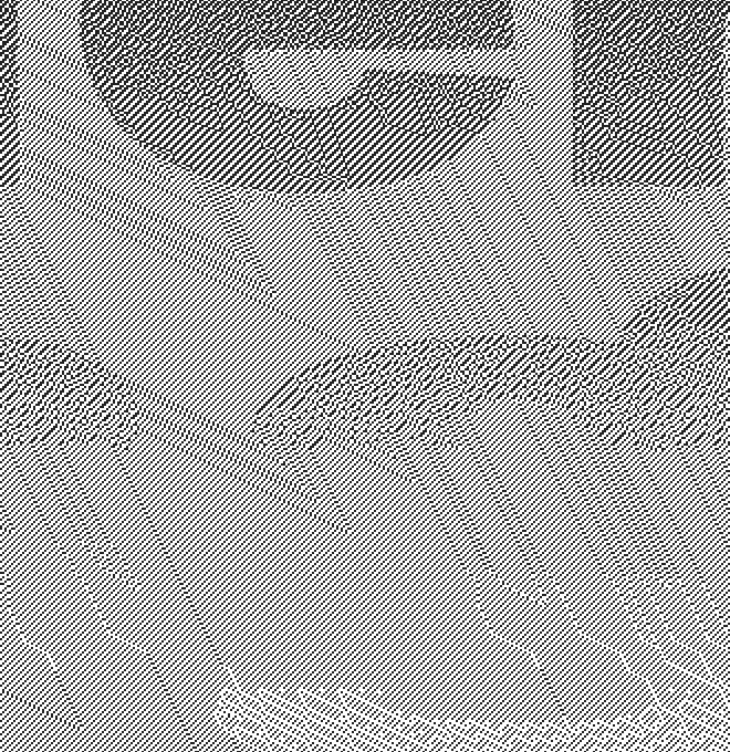 I kept fiddling with the dithering offsets and like how cellular-automata-like these are. I also am into how the last line fades in and out of the background for both of them.