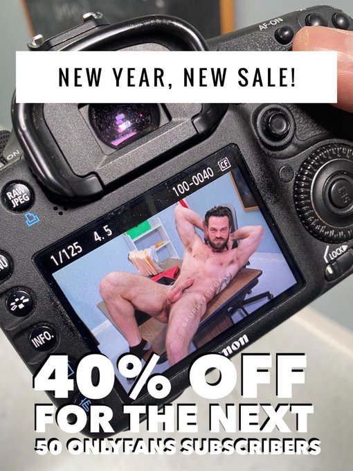 New year, new sale. 40% off for the next 50 subscribers to my #OnlyFans page at https://t.co/J9MyKQVQGt<a href="/tag/sex"class="tags"><span>#sex</span></a><a href="/tag/gay"class="tags"><span>#gay</span></a><a href="/tag/gaysex"class="tags"><span>#gaysex</span></a><a href="/tag/gayjock"class="tags"><span>#gayjock</span></a><a href="/tag/onlyfans"class="tags"><span>#onlyfans</span></a><a href="/tag/gaystud"class="tags"><span>#gaystud</span></a>