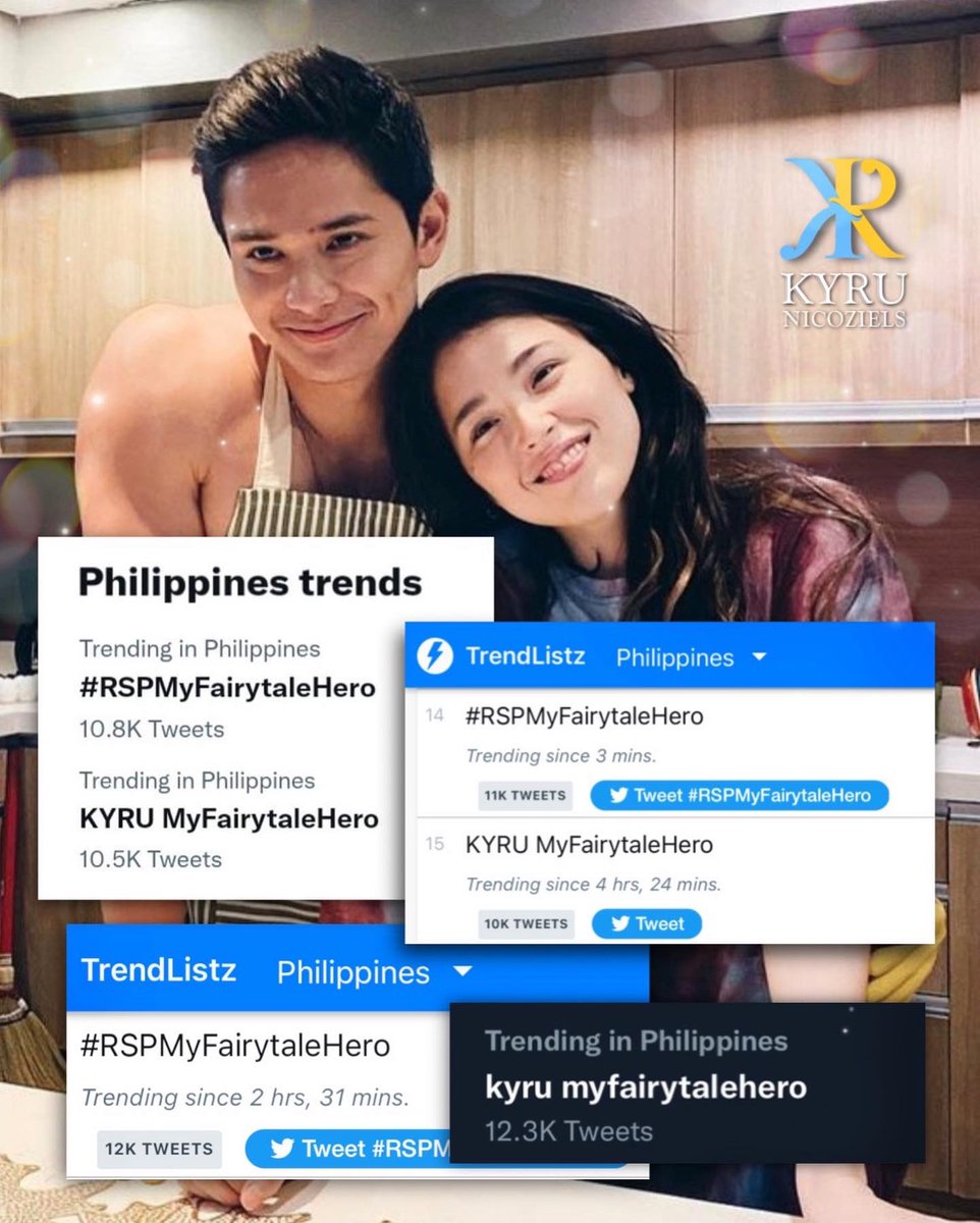 YbrAmihan2016's tweet photo. More than 12k tweets &amp; trended for hours! 🥳 Naenjoy ng lahat ang #RSPMyFairytaleHero! 🥰

Kudos to our inay &amp; itay, wala pa rin kayong kupas! @kylienicolep @rurumadrid8

Salamat beshies @gmanetwork at @RegalFilms for this episode w/ KYRU! Daming may gusto ng part 2! ❤️ https://t.co/qAbenWvJY9