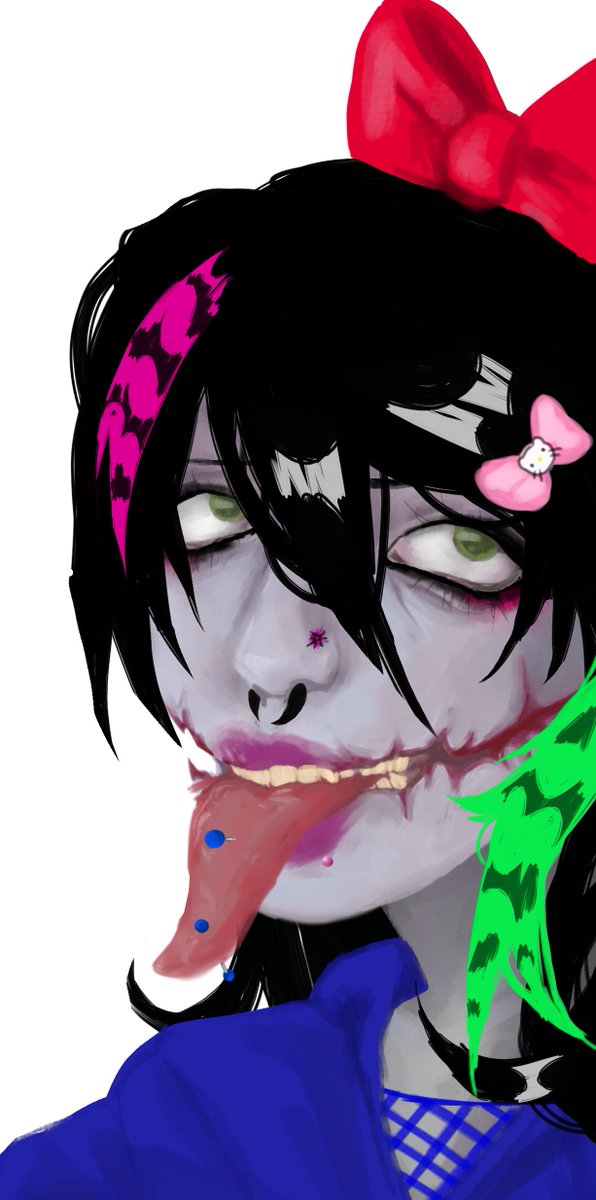 EmantisE's tweet image. Dude i love creepypasta so much! Heres my nina!!&amp;lt;3