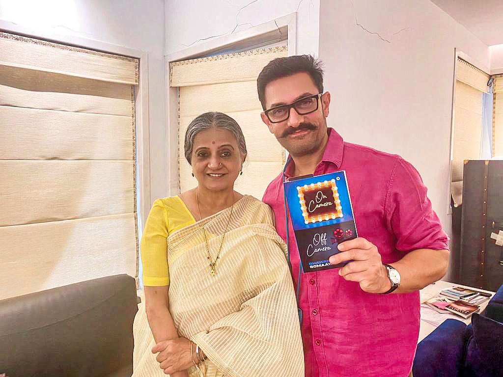 bhawanasomaaya's tweet image. I have been @thereal_aamirk’s harshest critic over the years. He says he cannot wait to read and review my book. Waiting  #LaalSinghChaddha.
#OnCameraOffCamera @notionpress