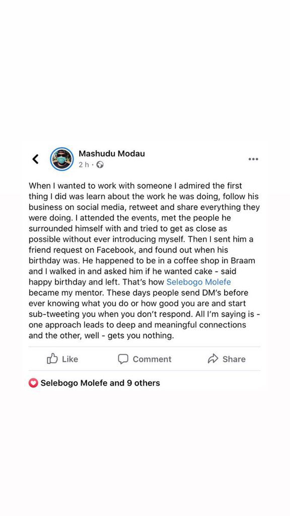 This is how I found my mentor, it’s all about building great relationships #SageForSmallBiz