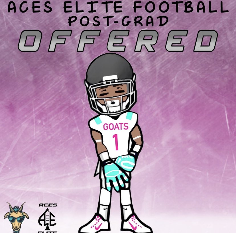 #AGTG honored to receive my first and only offer from <a href="/ChrisGriggs9/">Chris Ace Griggs</a> @AcesEliteFB