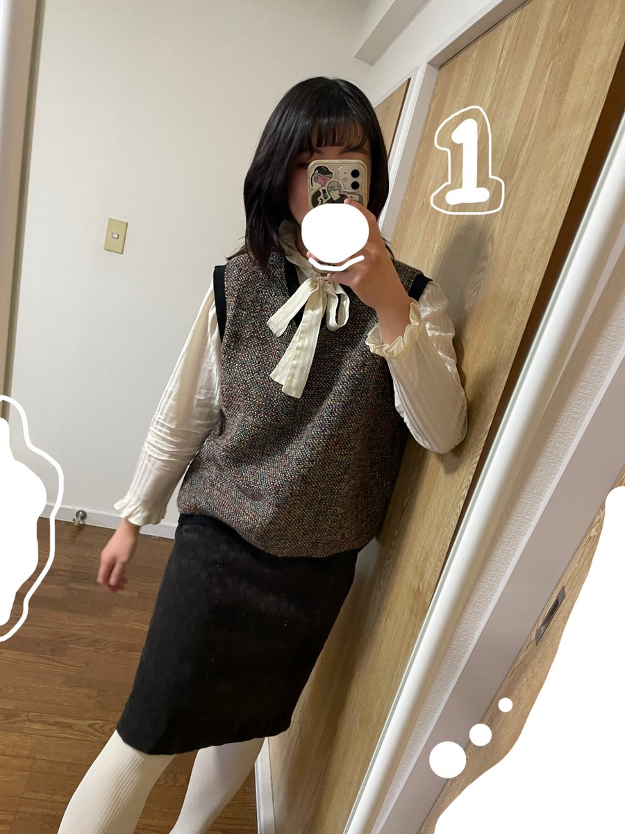 mztk1003's tweet photo. PopoPopoのルーズニットベストの着回しコーデ〜〜🧵🧶カラフルな配色だから色んな色味との相性も良くて、ベストの編み具合が細かいから大きめの柄を持ってきてもそれぞれが引き立つ最強万能アイテム🌈かわいいにも大人っぽいにもコーデの幅が広がって古着とも合う😍😍😍#たっくん #ちょこぼ #PopoPopo https://t.co/JiF28lf8b8