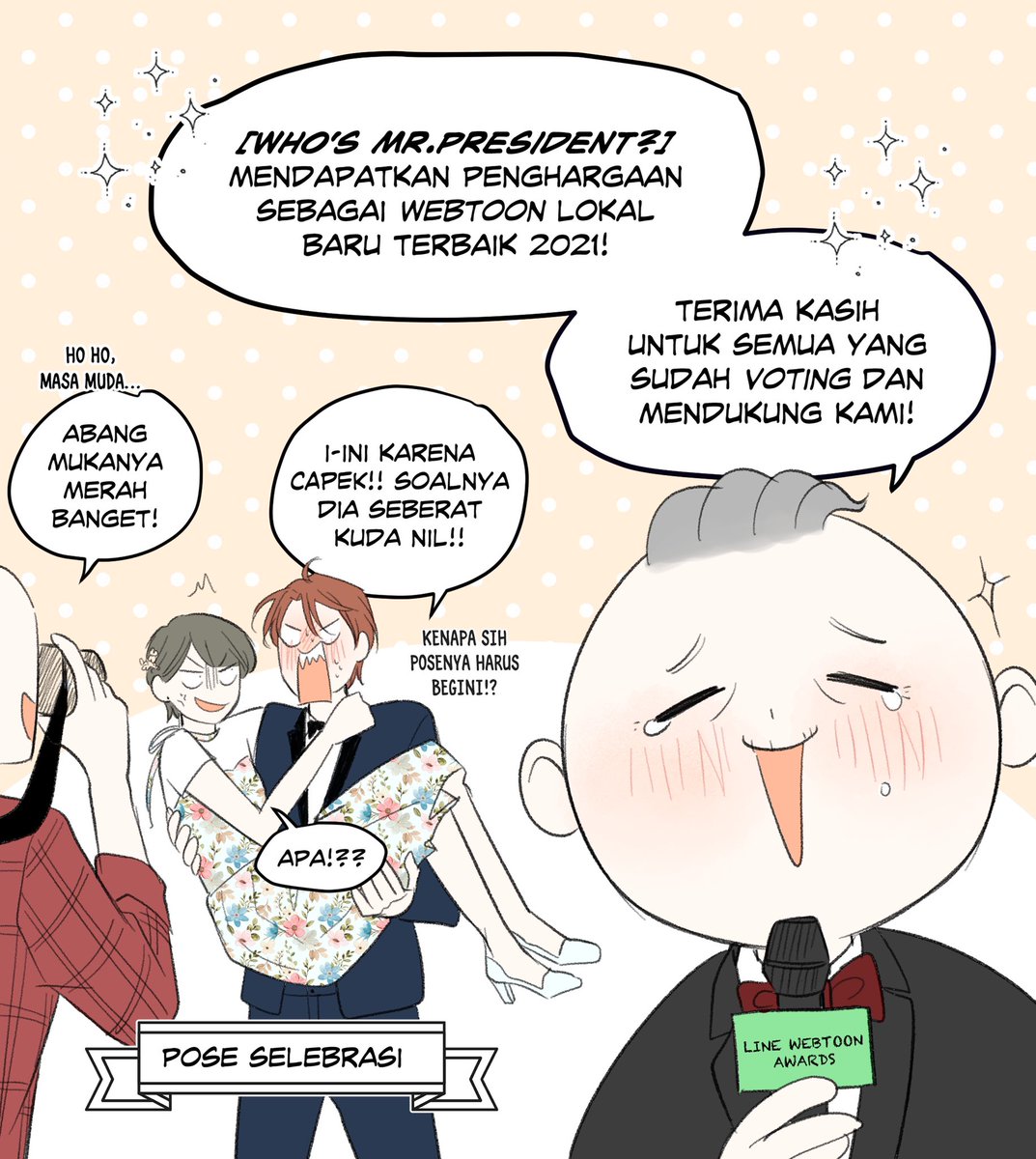 Happy New Year all! I hope this year will be filled with new hope and blessing for all of us! 🎉🎉✨✨🙏🏻
Looking forward for more exciting adventure this year!

(Ceritanya mereka dressed up ala-ala red carpet wkwk) 👇🏻 