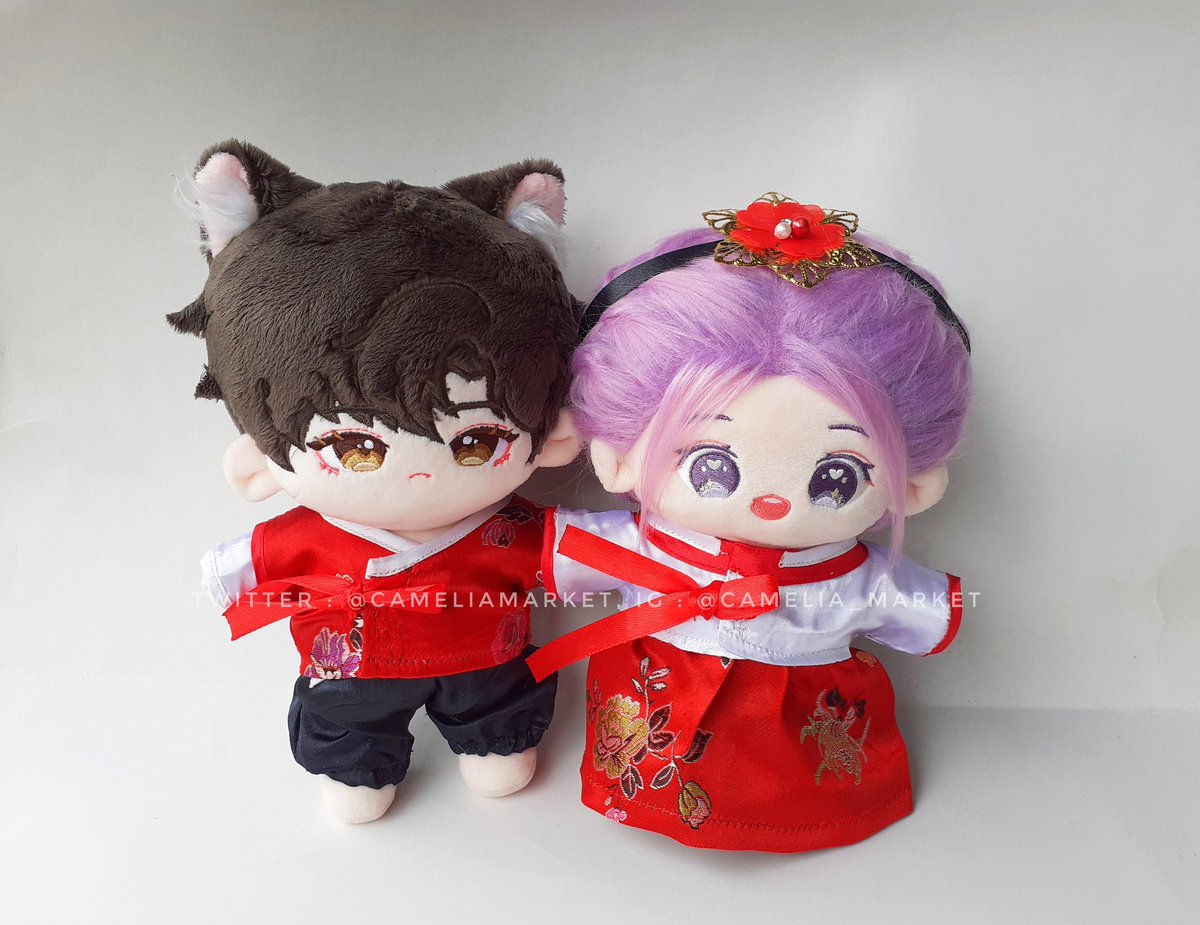 cameliamarket's tweet photo. Rt and likes are highly appreciated

Open PO, Red and Blue Hanbok for 20cm &amp; 15cm doll

IDR 80.000 untuk set satuan (pria/wanita)
IDR 150.000 untuk set couple

📍 Jatim 🇮🇩

Link pemesanan : https://t.co/0sjy1XH3PK

Tanggal close:24 Januari 2022, jam 9:00pm WIB

#dollclothes #doll https://t.co/8ABvn6vgi6
