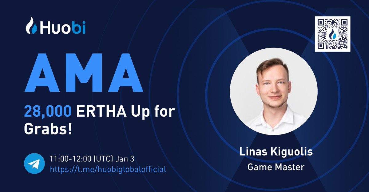 im interesting this Event  AMA Ertha today
follow TL group: t.me/huobiglobaloff…