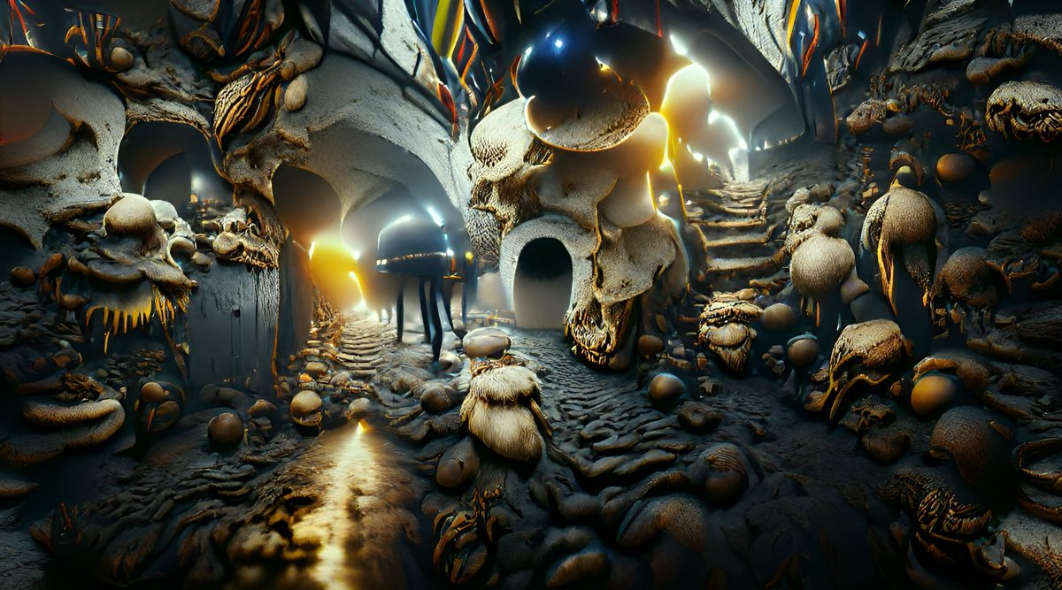 MarlRevolts's tweet photo. "Amidst the entrails of the dark star" - made with @NightCafeStudio 

https://t.co/umAIJuJwUG

#aiart #nightcafe #digitalart https://t.co/rk0KoR2X5G