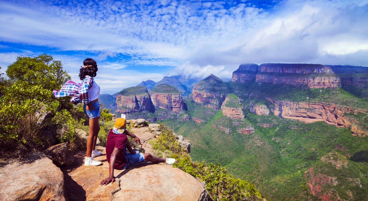 VisitSA_India's tweet photo. Drive along the scenic Panorama Route and stop at the Three Rondavels to take in the ethereal expanse of South African terrain. 
And while you're at it, try learning the names of its many, many aliases!

#ExperienceSASoon #SouthAfricaTravel #MeetSouthAfrica #ExploreSouthAfrica https://t.co/U4duerx9iA