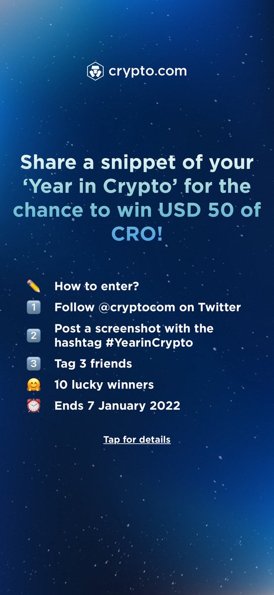 BigRayEnt's tweet image. Check out a snippet of my year in crypto! You can earn USD 25 when you sign up to the Crypto.com App with my link: crypto.com/app/w8ntscehdt