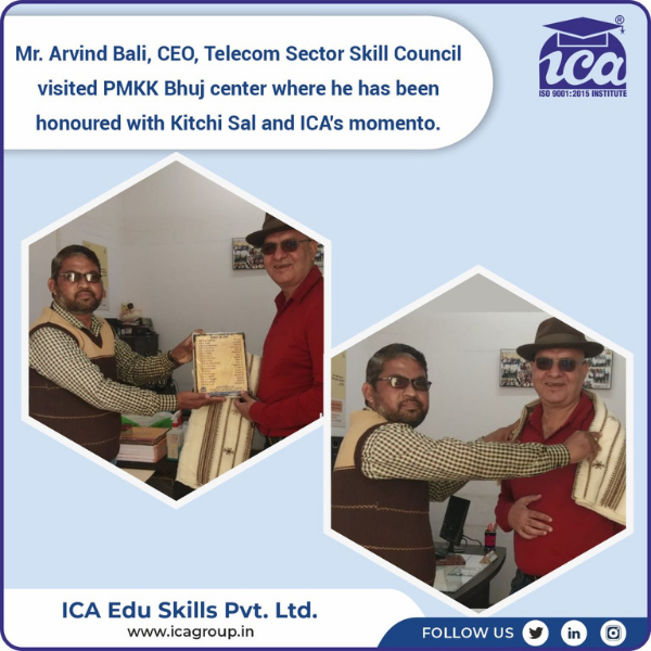 ICA_Skill's tweet photo. Our 1st day of 2022 couldn't be better than the pleasant company of Mr. Arvind Bali amongst us!

Thank You Sir for honoring us with your gracious presence. We are simply delighted.

#ICASkill https://t.co/bJhOdXqf8E