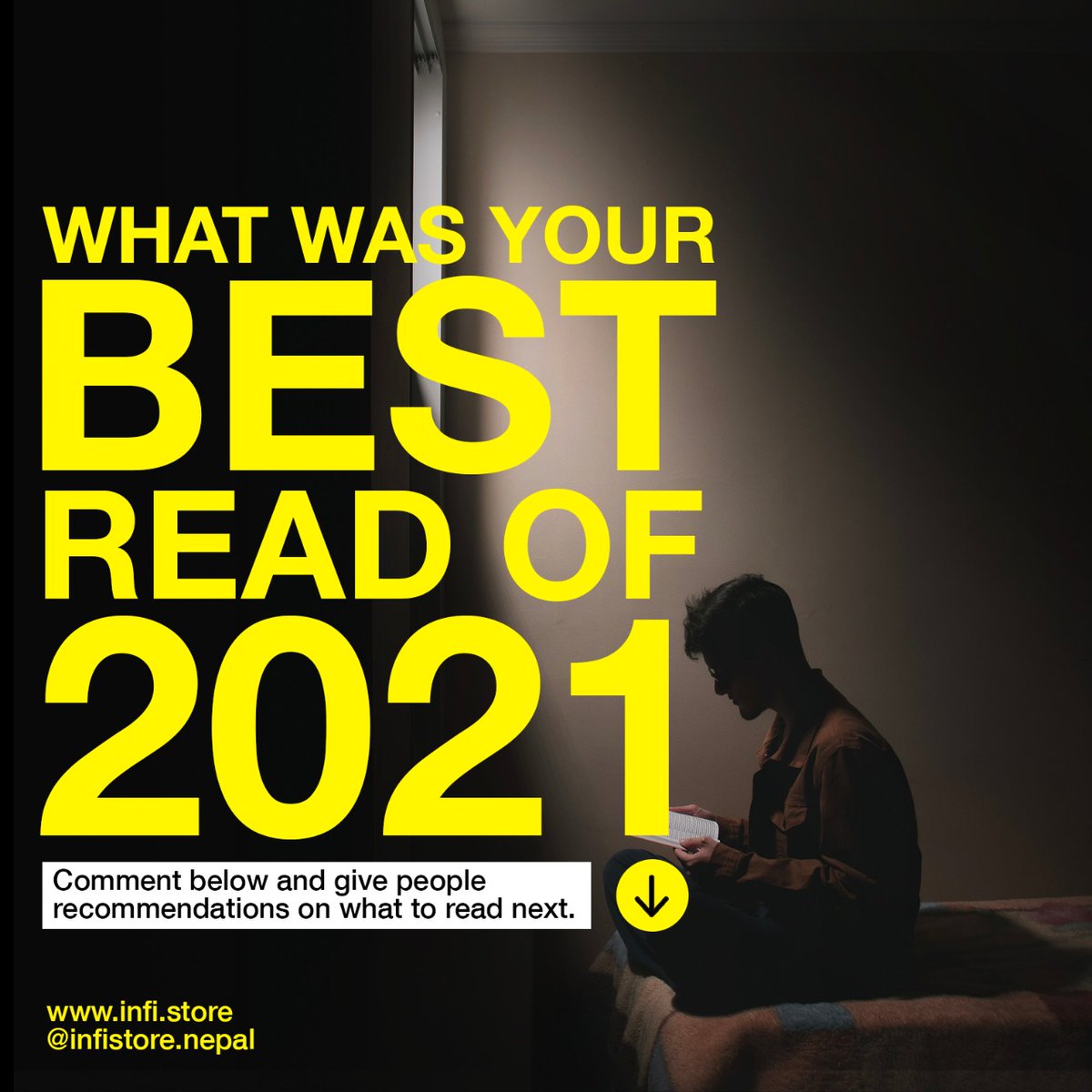 infinpl's tweet photo. What was your best read of 2021? Let us know below. Find your book-twin. 📚
#Books #Bookrecs #InfiStore #DeliveryMan #InfiStore #OnlineShopping #NeverLimitYourself https://t.co/CHEHsEjtBN