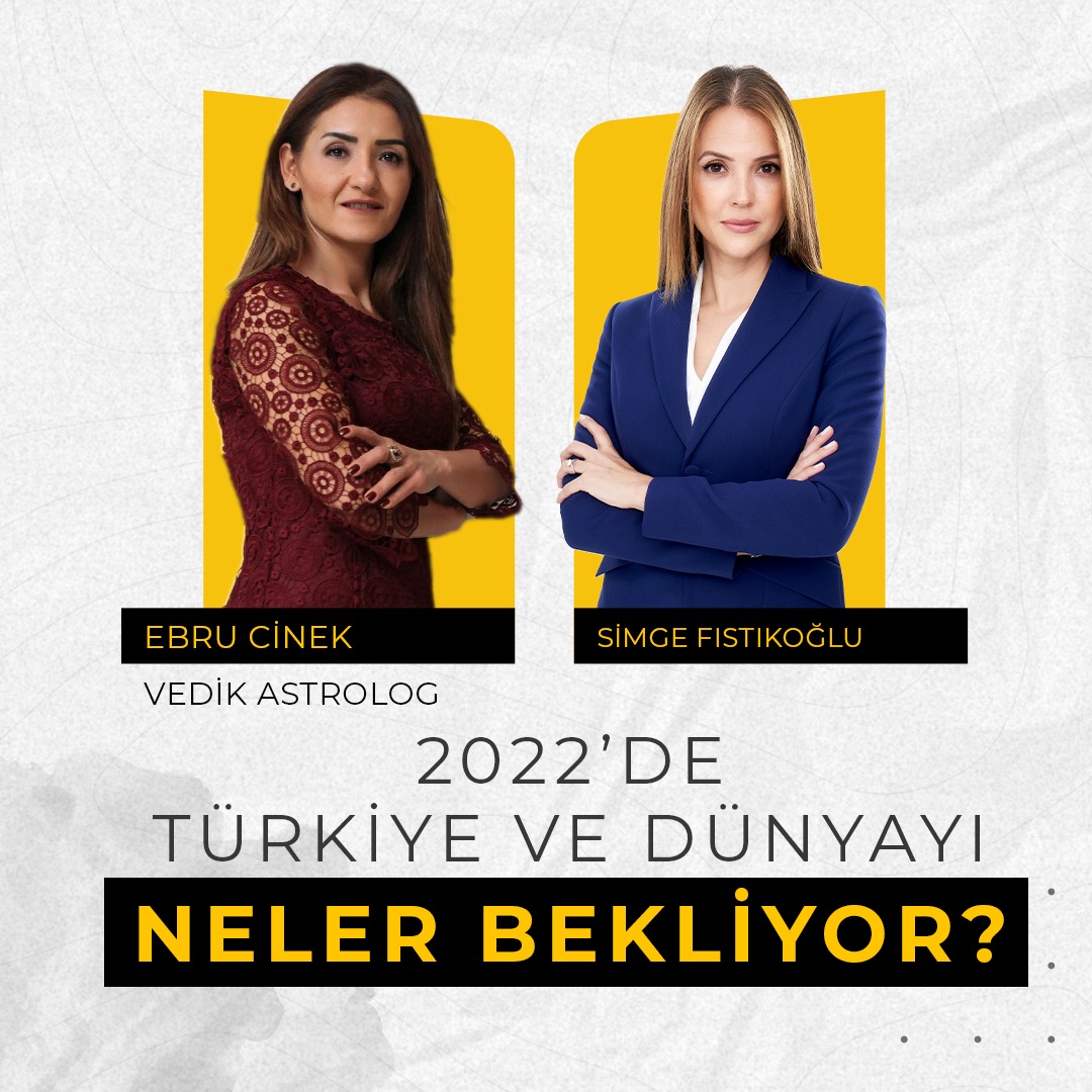 Bu akşam saat 21.00'de @simgefistikoglutavukcuoglu youtube kanalında gerçekleştireceğimiz canlı yayına hepinizi bekliyoruz.
Sevgiler...
#vedikastrologebrucinek