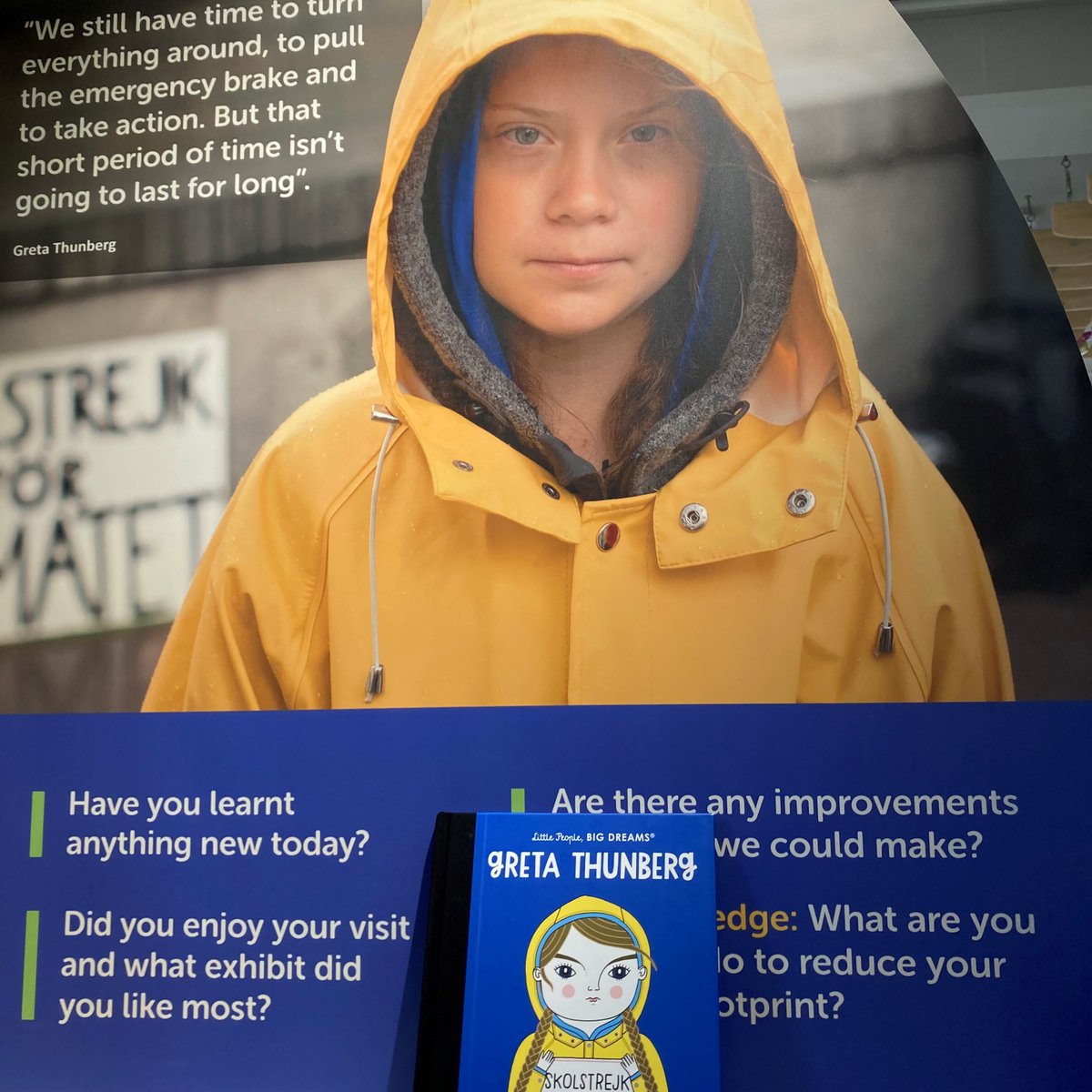 RampionVC's tweet photo. Happy 19th Birthday to @gretathunberg Your #schoolstrike4climate has been hugely inspiring. #nooneistoosmalltomakeadifference
#rampionvisitorcentre #climatechange #birthday #cleanenergy https://t.co/Dhnu49V57m
