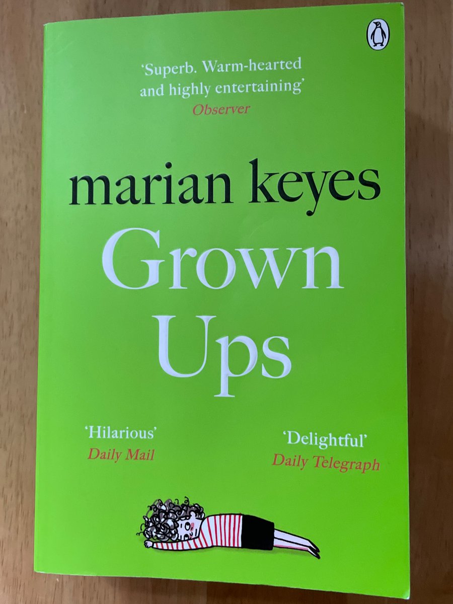 FreyaBBooks's tweet image. Disaster - popped my @MarianKeyes cherry and now don’t know how I’m going to read anything else ever