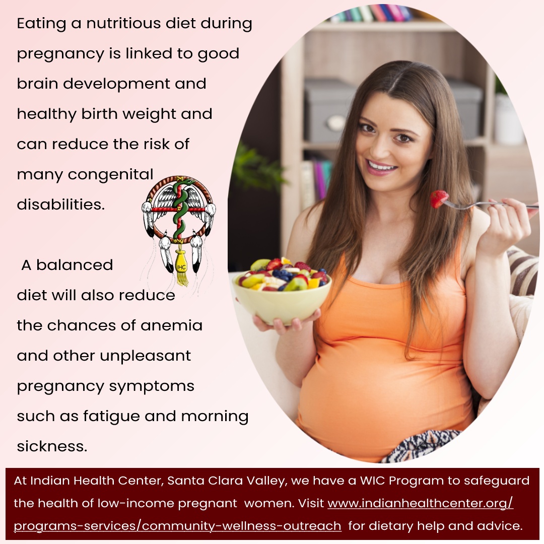 IHCSanJose's tweet photo. Eating a nutritious diet during pregnancy is linked to good brain development and healthy birth weight and can reduce the risk of many congenital disabilities. 
Visit https://t.co/FByXYeaPUJ for dietary help and advice.
#Arthritis #WICProgram  #NutritionMatters #PregnancyDiet https://t.co/QWPgw4kNOG