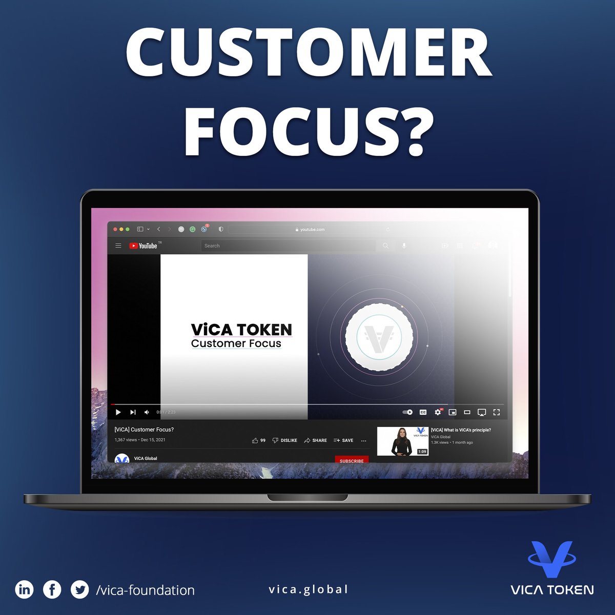 ViCA_Foundation's tweet photo. We explained everything about "Customer Focus" on YouTube.

Watch NOW👇

https://t.co/wx3gg2F0NL

#bitcoin #youtube #video #tips #customerfocus #token #money #Coinsbit #Listing #ViCA #crypto #cryptocurrency https://t.co/Mjx7x62tEZ