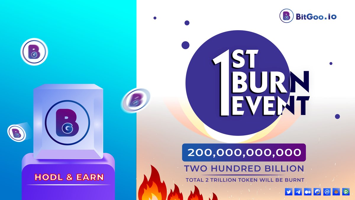 📢 We have #BURNED "TWO HUNDRED BILLION" BTG Tokens today 🔥❤️‍🔥🔥❤️‍🔥

bscscan.com/tx/0xa805e74a6…

Total Supply was - 20,000,000,000,000
Available Supply - 19,799,999,999,900

We'll #BURN total "2 TRILLION TOKENS" 

#BTGTheMemeKiller #BTG #BTGO