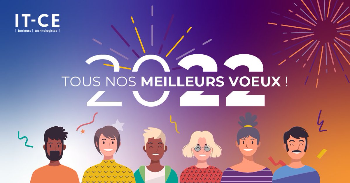 À nos #collaborateurs #clients #utilisateursSI #partenaires #étudiants et tous nos autres #abonnés : nous vous souhaitons tout le meilleur pour cette nouvelle année ! ✨