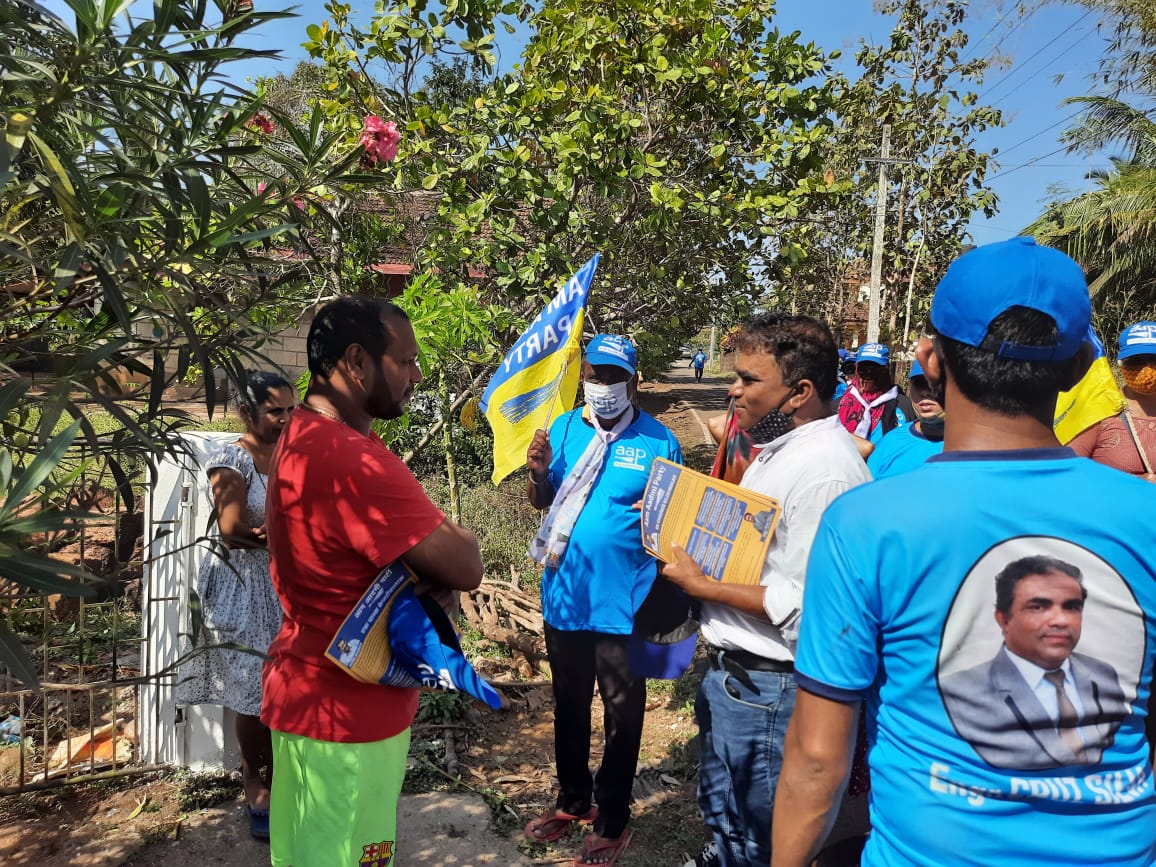 Engr. Cruz Silva (@cruzsilvavelim) on Twitter photo Door to door outreach campaign is in full Swing in Velim Assembly Constituency. Velim supports change, Velim is ready for #EkChanceKejriwalak.
<a href="/AAPGoa/">Aam Aadmi Party Goa</a> <a href="/ArvindKejriwal/">Arvind Kejriwal</a> Door to door outreach campaign is in full Swing in Velim Assembly Constituency. Velim supports change, Velim is ready for #EkChanceKejriwalak.
<a href="/AAPGoa/">Aam Aadmi Party Goa</a> <a href="/ArvindKejriwal/">Arvind Kejriwal</a>