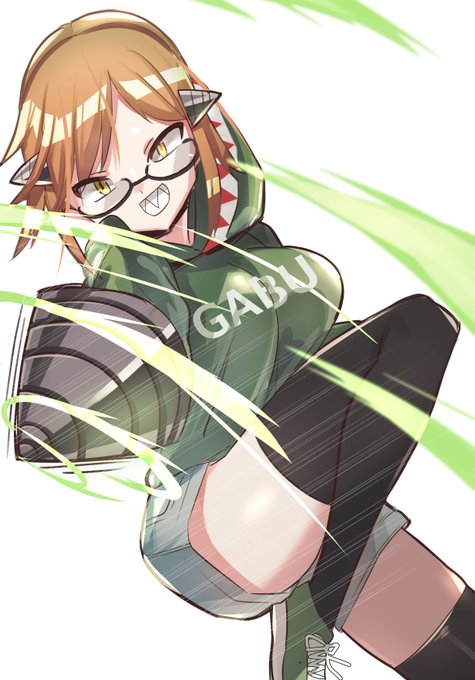 わにドリルちゃんを描きました
実際にお会いしたことなのですが多分オタクに優しいギャルだと思ってます(希望 