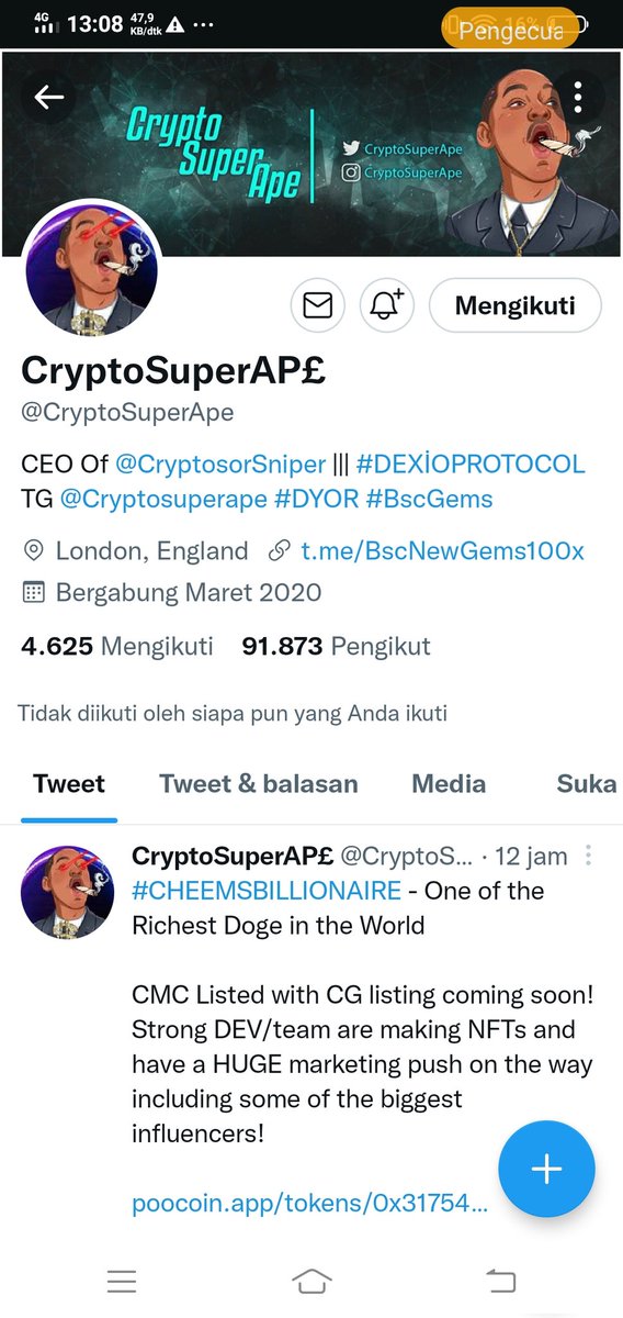 eulysias's tweet photo. @missufe @CryptoSuperApe @CryptoAlessia bismillahirahmanirahim, done all rules mak ji semoga rezeki buat aku di awal tahun ini https://t.co/reHobpUSHs