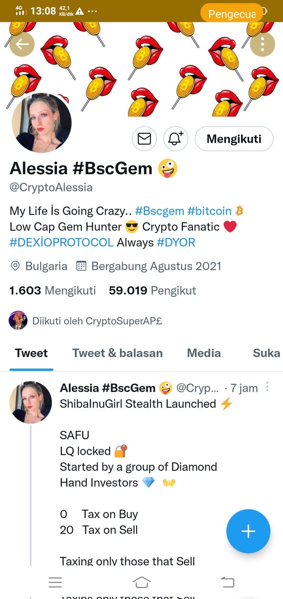 eulysias's tweet photo. @missufe @CryptoSuperApe @CryptoAlessia bismillahirahmanirahim, done all rules mak ji semoga rezeki buat aku di awal tahun ini https://t.co/reHobpUSHs