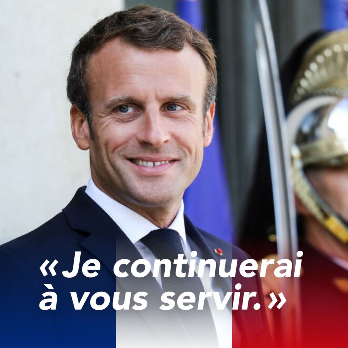 #VoeuxMacron "Quelle que soit ma place et les circonstances, je continuerai à vous servir" <a href="/EmmanuelMacron/">Emmanuel Macron</a> 

#5ansdeplus #Macron2022 #Macron20h