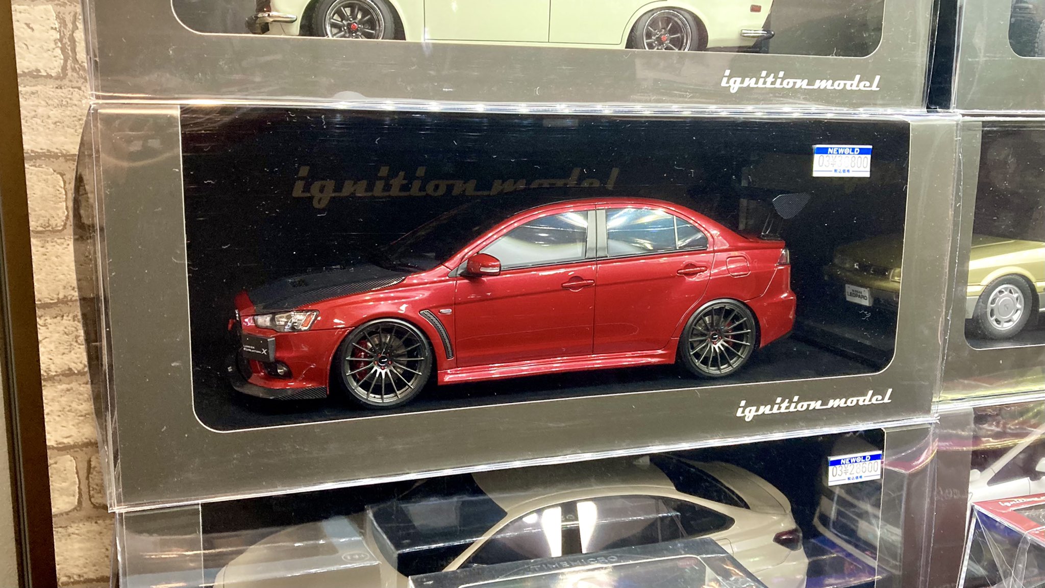 衝撃特価 ランエボ 1/18 ランサーエボリューションX イグニッション