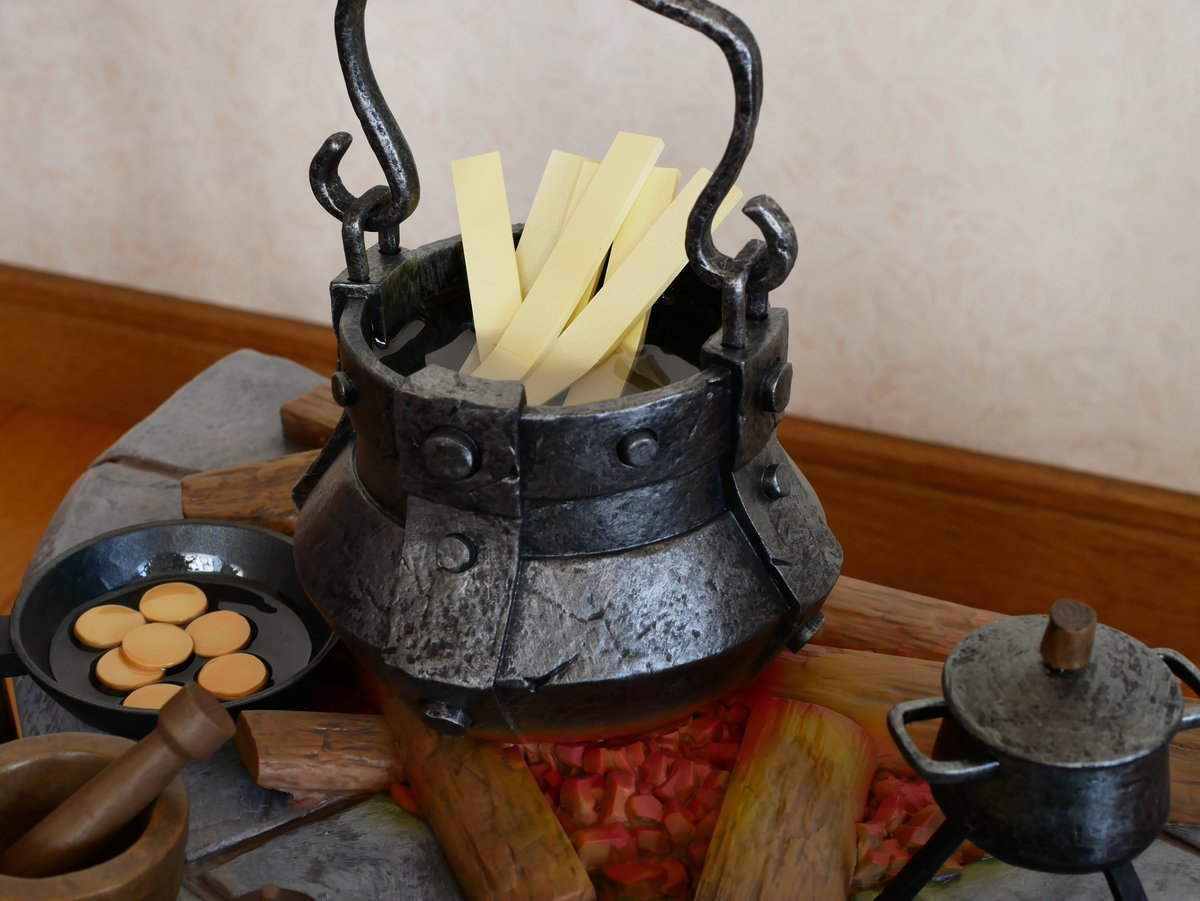 hamajippa's tweet photo. 【レビュー】
Creation Epic CE Studio Medieval pasta cooking 1/4 H43cm 110pcs BoXunLin Licensed
<心动の记忆>系列之厨娘
CEの第二作目
中世のパスタ(直訳)の料理中…らしいです
たしかに幅広で珍しく感じます
#CreationEpicStudio #BoXunLin #心动の记忆 #厨娘 #フィギュア #スタチュー #statue https://t.co/VWkO8W7ZMO