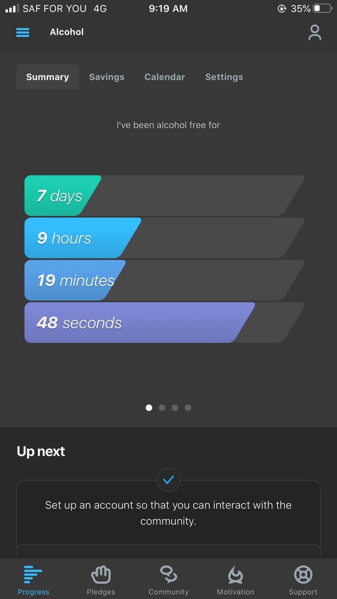 torrotch's tweet photo. One day at a time is all we can do.
#iamsoberapp #mindovermatter #RecoveryPosse https://t.co/yZwZ3cBsUe