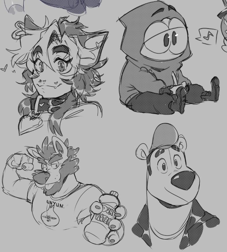 Drew some pals to fight the burnout 