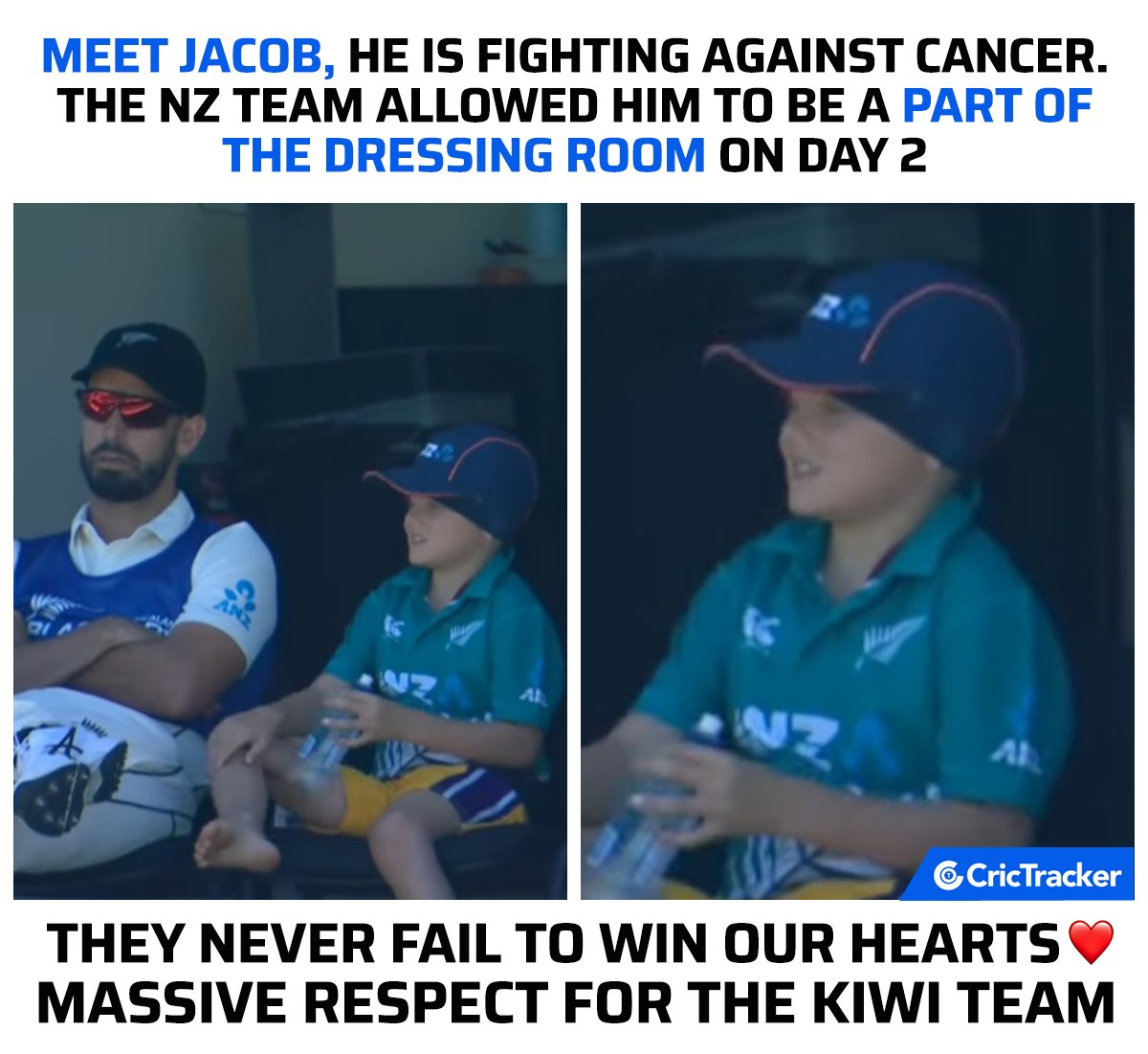 The Kiwis always win our hearts❤️

#NZvBAN