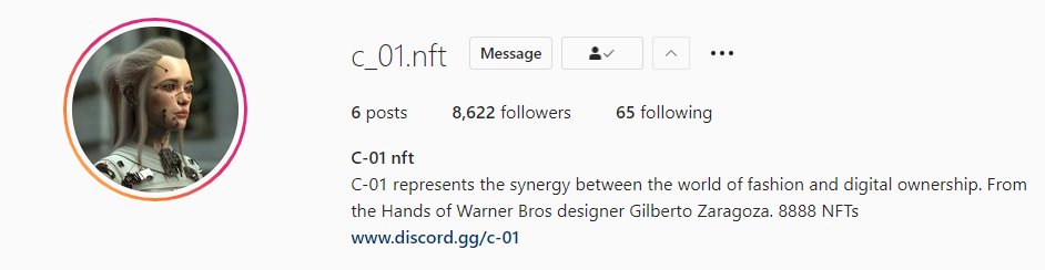 The one of the best project now, art is so cool
with 177K real members now I saw a lot of active members in the discord
and the details are maximum as you can see in my post
so join now before it's too late ♥️
Follow and Join Discord🚀
@C_01_Project