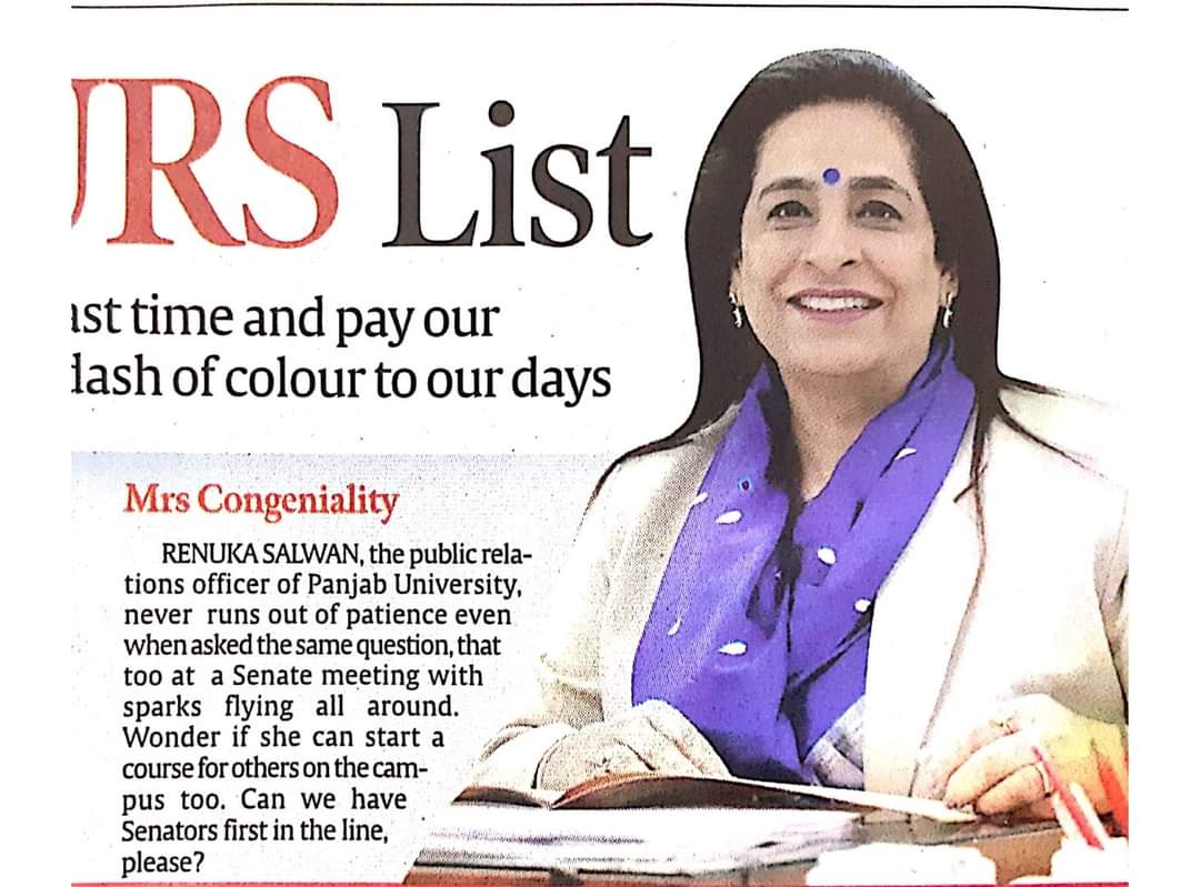 NarvijayYadav's tweet photo. .@BloggerAlliance is proud of Ms @RenukaSalwan ji (Vice President - Chandigarh Chapter), who's also the head of Public Relations Council of India #PRCI North Zone. @thetribunechd @KirronKherBJP @DrAmitInspires
#BloggersAlliance #Chandigarh https://t.co/lhrfoWjzss