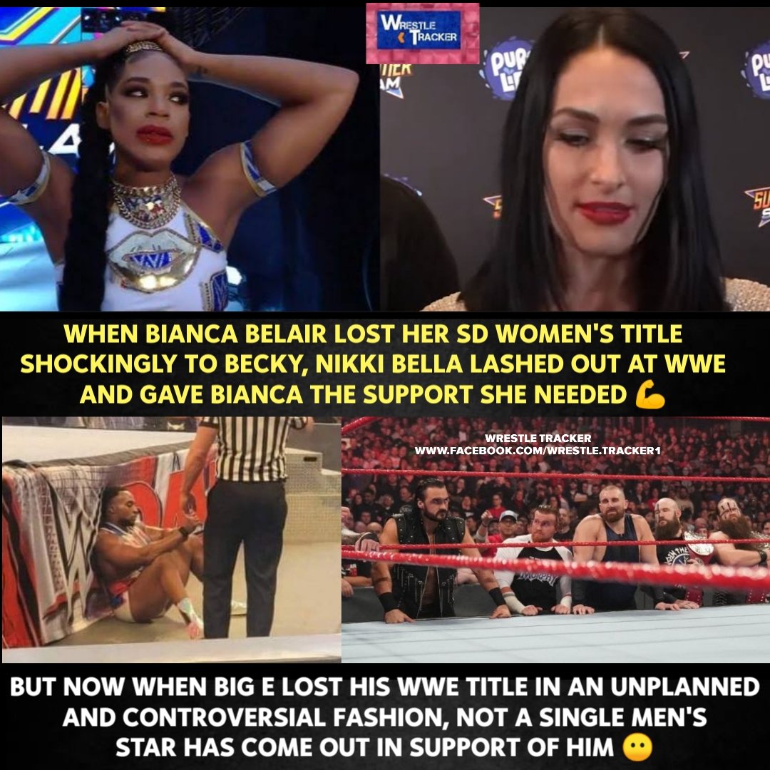 RT @wrestletracker1: The men's division needs someone like Nikki Bella!

#WWE #WWEDay1 https://t.co/BMDdOy72Nb