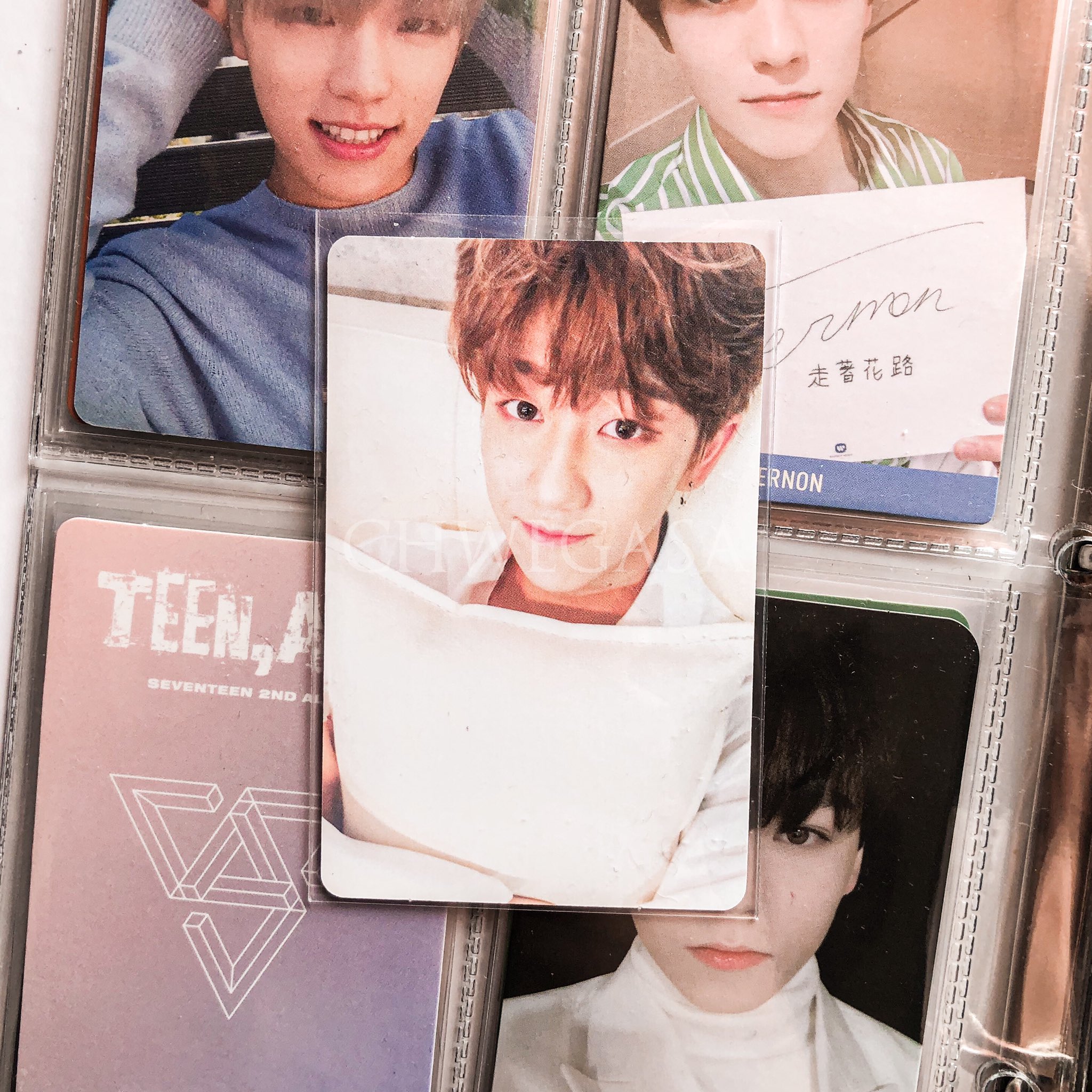 teen age white ジュン トレカ セブチ ジュン face the sun sector17