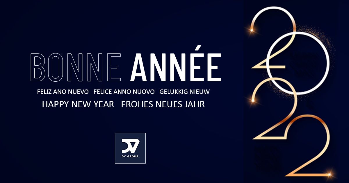 DVGROUP1's tweet photo. 🎉 #nouvelleannée - Nous vous souhaitons à toutes et à tous une bonne année 2022 ! 🎆 #dvgroup #ExpertInMotionTechnology
//
🎉 #newyear - We wish you all a Happy New Year 2022! 🎆 https://t.co/Gj3LSzlWLG