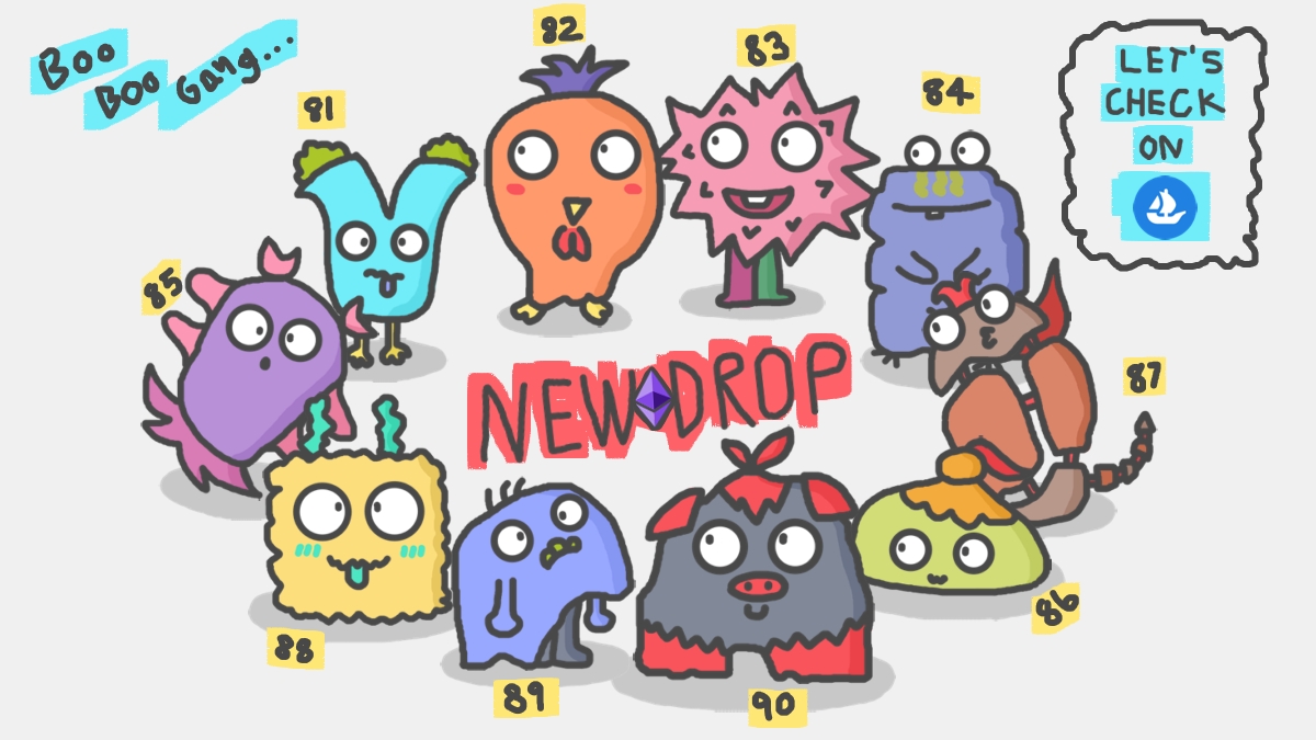 jkgobeart's tweet image. Boo Boo Gang is coming ‼️
 
Freehand , Handmade with my love 💗

0.005 ETH on polygon @opensea

Let's Check , Enjoy
opensea.io/collection/boo…