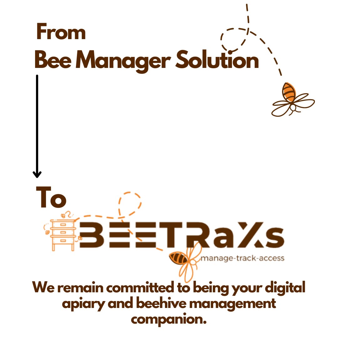 Like Bees, we are transforming with each passing of a season, and with a new year, we are making similar changes.
With our name change to BEETRaXs, we still remain committed to being your simple, efficient, &amp; affordable apiary &amp; beehive digital management companion. … See more