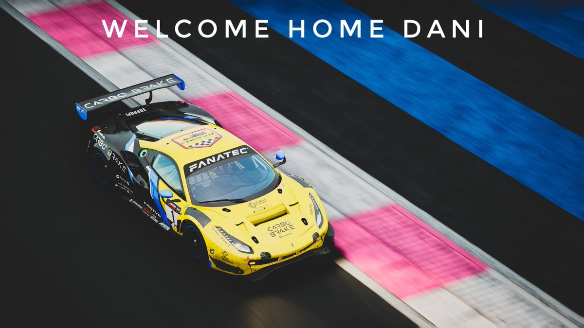 🚨 GOOD NEWS 🚨

Tenemos el placer de anunciar una nueva incorporación. En este caso, una reincorporación. 

<a href="/DanyRuiz098/">Daniel ruiz</a> vuelve a casa!

Nos alegramos de tu vuelta Dani, se te echaba de menos!

#GoFastVR

Carbobrake.com