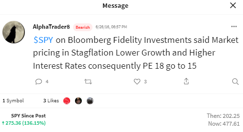 Sparsh_Nerd's tweet photo. @AlphaTrader8 @thestructured $SPY Fear mongering always fun.

Good thing you never bought the market since 2016. 🆙 https://t.co/AEDdXAHSv9