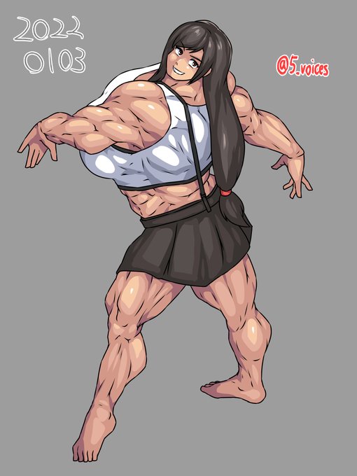 ボディビル模写。 