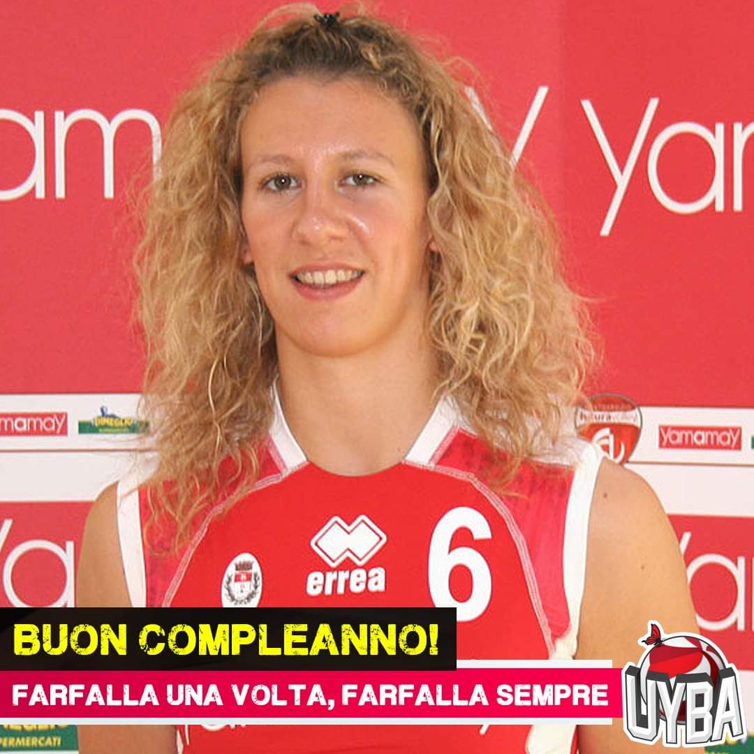 UYBAvolley's tweet photo. 🦋 Farfalla una volta, farfalla sempre
🎂 Oggi è il compleanno di Frauke #Diricks, palleggiatrice dei nostri primi anni di serie A1!
✍🏻 Scriviamole tutti i nostri auguri nei commenti!
#compleanno #farfalle #auguri #happybirthday https://t.co/BzbfFEhjqT