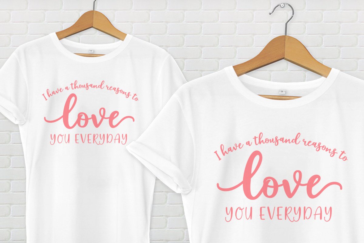 alandyatype's tweet image. bit.ly/3eH3Cns
I Have A Thousand Reason To Love You - SVG File.
Can be increased or decreased in size without losing resolution because it was vector base!
#SVG #vectorbase #tshirt