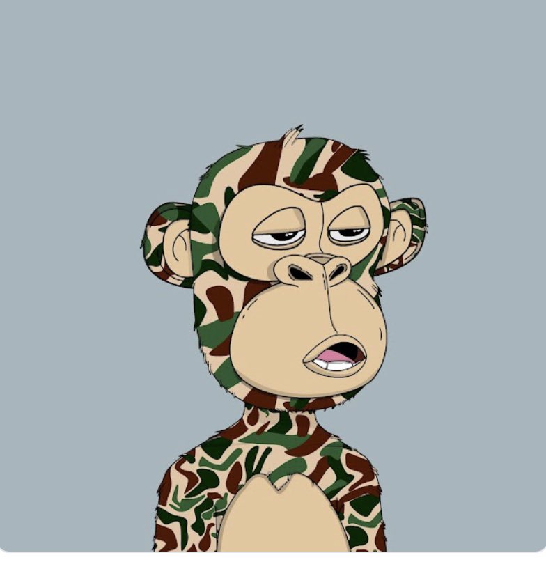 how’d you like my camo baby ape?

#8453 looks rare🙊
<a href="/KBabyApes/">Kindergarten BabyApes</a>